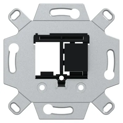 Image de Merten MEG4580-0001 Adaptateur de montage encastré pour modules Keystone double