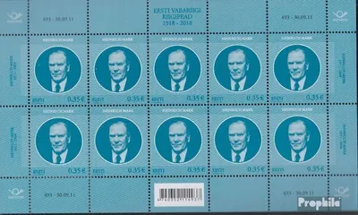 Produktbild von Briefmarken Estland 2011 Mi 708Klb Kleinbogen (kompl.Ausg.) postfrisch Mark
