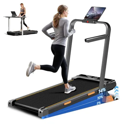 Produktbild von ROBORE X5F Klapplaufband mit 2,5 PS, 150 kg, 3 Steigungsstufen & leiser <45 dB – für Zuhause und Schreibtisch