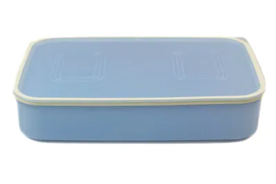 Produktbild von TUPPERWARE Quadro 1,1 L hellblau Behälter Dose Box Vorrat Optimum Ultimo