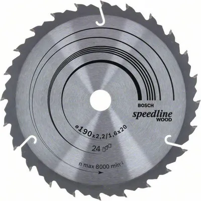 Obrázek produktu pro H Speedline kotoučová pila 190*2,4*20/16z24