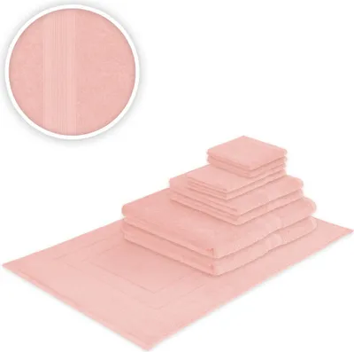 Produktbild von Handtuch 500g/m² Handtuch 50 x 100 cm rosa Hohe Qualität Neu/OVP