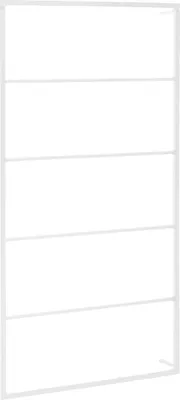 Immagine prodotto di vidaXL Portasciugamani bianco 60x10x116 cm in acciaio