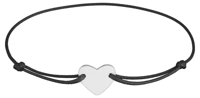 Produktbild von StarAppeal Herz Freundschafts Armband, Herz Armband in Silber und Gold, Größenve