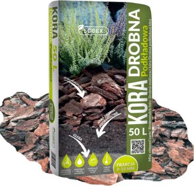 Produktbild von Kiefernrinden-Gartengrundierung, fein, 50 l, 0-10 mm