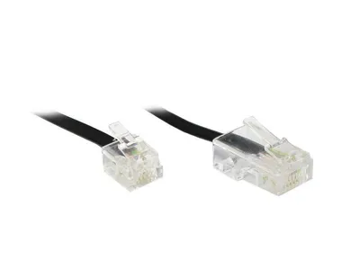 Immagine prodotto di Alcasa RJ11 - RJ45, 6m Black