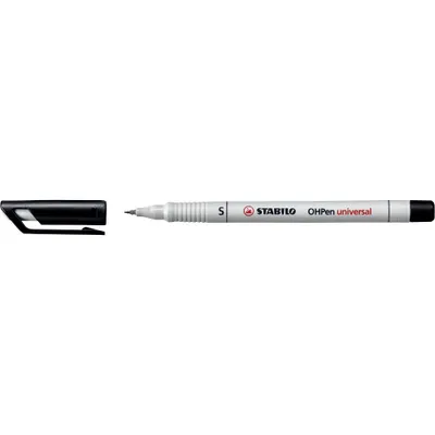 Image de STABILO 851/46 10 pièces OHPen universal crayon à papier noir(A)