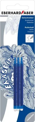 Obrázok produktu pre EBERHARD FABER 582152 EBERHARD FABER Ersatzmine für Gelschreiber Erase it!, blau