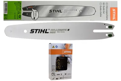 Produktbild von Stihl Original Führungsschiene 30050004717 + 1x original Stihl 36390000068  Sägekette