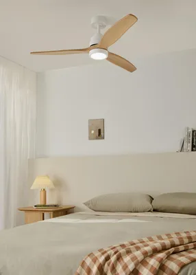 Produktbild von WIND STYLANCE - Leiser 40-W-Deckenventilator mit Flügeln aus technischem ABS, in verschiedenen Größen erhältlich