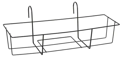 Produktbild von Dehner Blumenkastenhalter Trixie, ca. 65 x 31 x 24 cm, Metall, schwarz