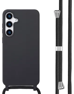 Immagine prodotto di Custodia in silicone con cinturino imoshion per Samsung Galaxy S25 Plus - Nero