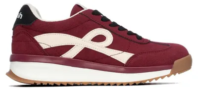 Image de REFRESH - Baskets de sport pour femmes, couleur bordeaux - Chaussures confortables et polyvalentes