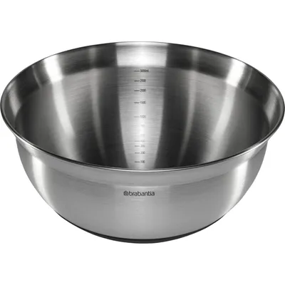 Produktbild von Brabantia Rührschüssel Stahl matt schwarz, 3 L ( d26 cm)