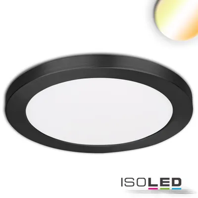 Zdjęcie produktu dla Oświetlenie natynkowe LED Slim Flex, 24W, czarne, ColorSwitch 3000|3500|4000K