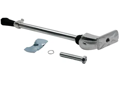 Image de V BIKE Vélo Support de béquille latérale pour pédalier. Ajustement 20-28''. Argent