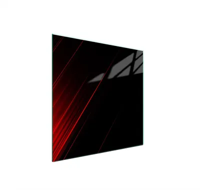 Produktbild von Glasschutzplatte Für Herd 50X52 Schwarz