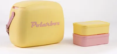 Obrázek produktu pro Polarbox CoolerBag, Růžová, Žlutá, Polypropylen (PP), Polystyren, Španělsko, 6 l, 24 h, 1 kusů