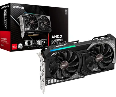 Produktbild von VGA ASRock Radeon RX 9060 XT 16GB Challenger OC
