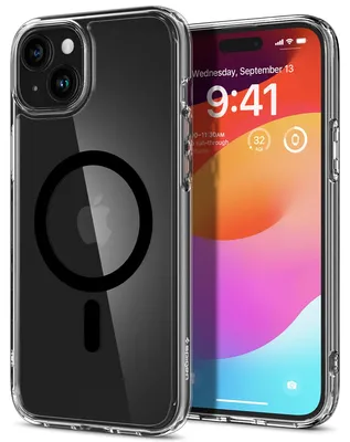 Immagine prodotto di Spigen ULTRA HYBRID MAG MAGSAFE IPHONE 15 SCHWARZ Handyhülle