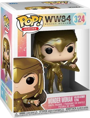 Produktbild von WW84 - Wonder Woman Golden Armor Flying 324 - Funko Pop! - Vinyl Figur