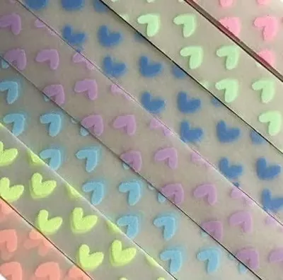 Origami-Papierstreifen, 7 Farben, 140 Blatt, leuchtend im Dunkeln