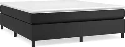 Produktbild von Boxspringbettgestell Schwarz 180x200 cm Kunstleder