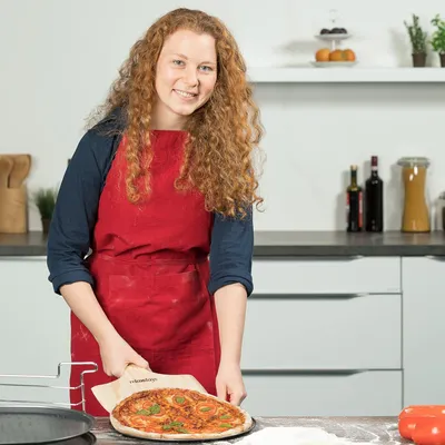 Obrázek produktu pro Lopatka na pizzu - Lehká a robustní - Dřevěné kuchyňské náčiní