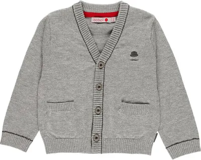 Produktbild von Boboli Tricotosa Jacke Grau 18 Months Junge Grau 18 Months