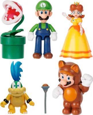 Produktbild von World of Nintendo Minifiguren Super Mario Wave 52 6 cm Sortiment (8)