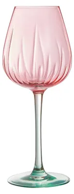 Image de 4 verres à pied colorés 47cl Spring - Cristal d'Arques