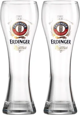 Obrázok produktu pre Pšeničné pivné poháre Erdinger Weizenbier 0,5 l - 2 kusy