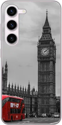 Produktbild von König Design Hülle kompatibel mit Samsung Galaxy S23 Plus Kunststoff Soft Handyhülle - Handy Case Big Ben