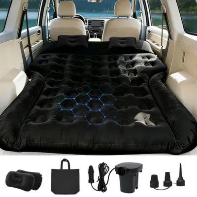 Auto-Luftmatratze 185x140x20 cm, aufblasbar, Campingbett, SUV