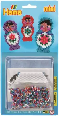Produktbild von Hama Blister Matroschkas Mini-Bügelperlen