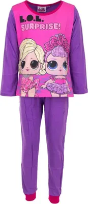 Produktbild von LOL Surprise Kinder Schlafanzug Pyjama lang – Lila / 98