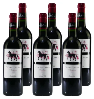 Produktbild von Cheval Noir Bordeaux Grand Vin A.O.C. (6 x 0,75L)