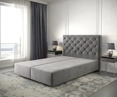 Produktbild von DELIFE Boxspringgestell Dream-Great 160x200 cm Mikrofaser Taupe