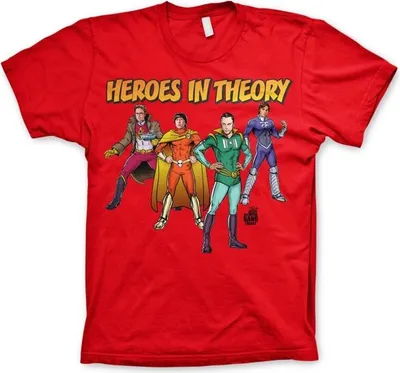 Produktbild von TBBT - Heroes In Theory T-Shirt - XX-Large - Red