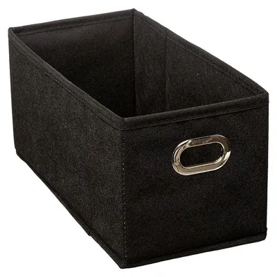Obrázek produktu pro Box / Krabice do regálu 15x31cm černá