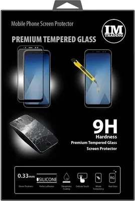 Produktbild von Huawei P10 Lite Panzerglas Schwarz Handy Panzerglasfolie 9H Display Schutzfolie