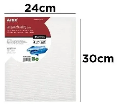 Imagen del producto de Lienzo de 24x30 cm, 280 g/m² - Artix