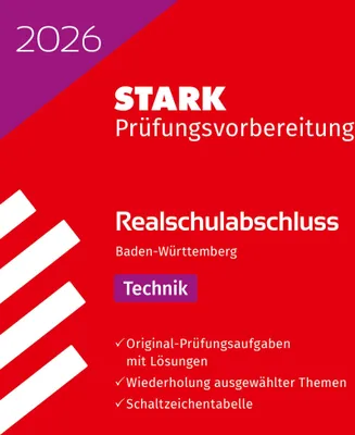 Produktbild von STARK Technik - Realschulabschluss 2026 BW - Prüfungsvorbereitung