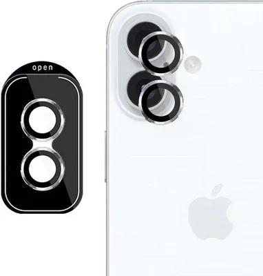 Produktbild von 3MK Lens Protection Pro, Apple, iPhone 16 Plus, iPhone 16, Kratzresistent, Silber, Transparent, 1 Stück(e)