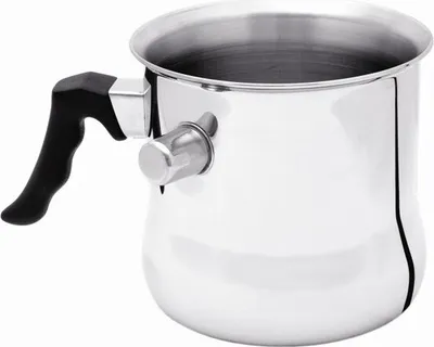 Image de POT DE LAIT Pot de cuisson en acier inoxydable Pot de sauce Bouilloire 1,5 L MILK
