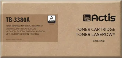 Produktbild von Actis TB-3380A Toner (replacement for Brother TN-3380; Standard; 8000 pages; black)