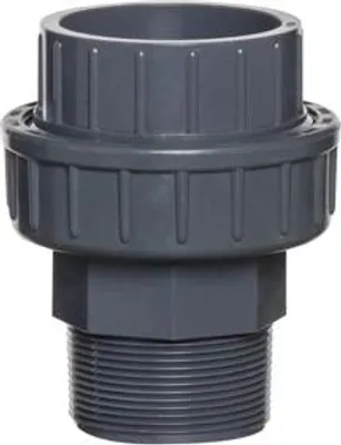 Produktbild von PVC-Formstück, Verschraubung ohne Ring, 32 mm x 1