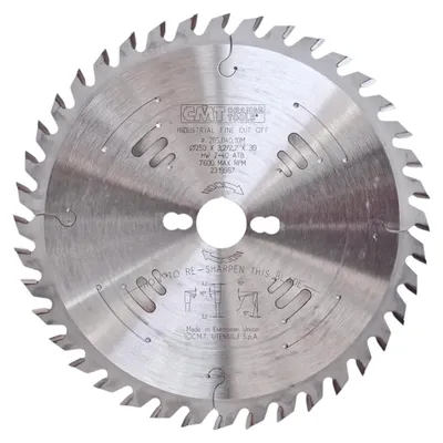 Image de CMT | Lame de scie à bois, tronçonnage ø 250/30 mm Z40 WZ/ATB