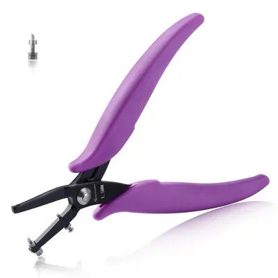 Immagine prodotto di Pinza perforatrice circolare in metallo, diametro 1,5 mm, per forare lamiere, ideale per la creazione di gioielli