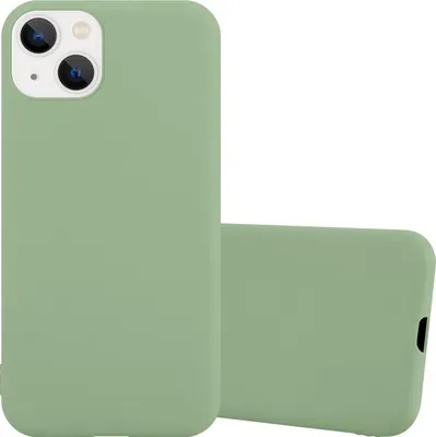Produktbild von Cadorabo Hülle für Apple iPhone 14 PLUS Schutzhülle in Grün Handyhülle TPU Silikon Etui Case Cover